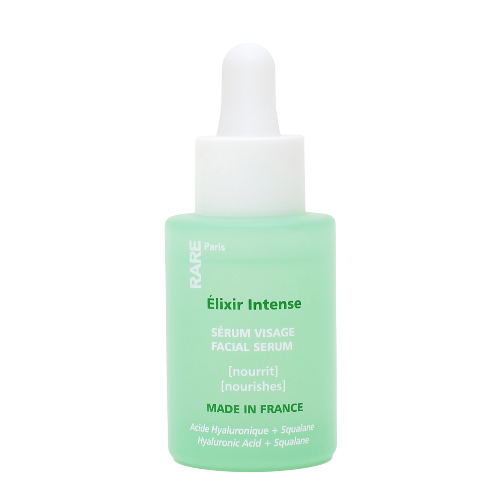RARE PARIS Elixir Intense Nourishes Face Serum 30ml - Зволожувальна сироватка з гіалуроновою кислотою та скваланом RARE PARIS Elixir Intense Nourishes Face Serum 30ml - Зволожувальна сироватка з гіалуроновою кислотою та скваланом